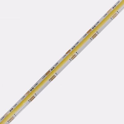 CRI90 24VDC COB شريط LED 2700K - 6000K CCT قابل للتعديل 608 رقائق / M شريط LED 8mm